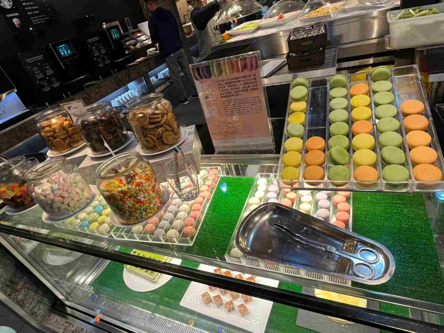 桂冠自助餐 晚餐 甜點區