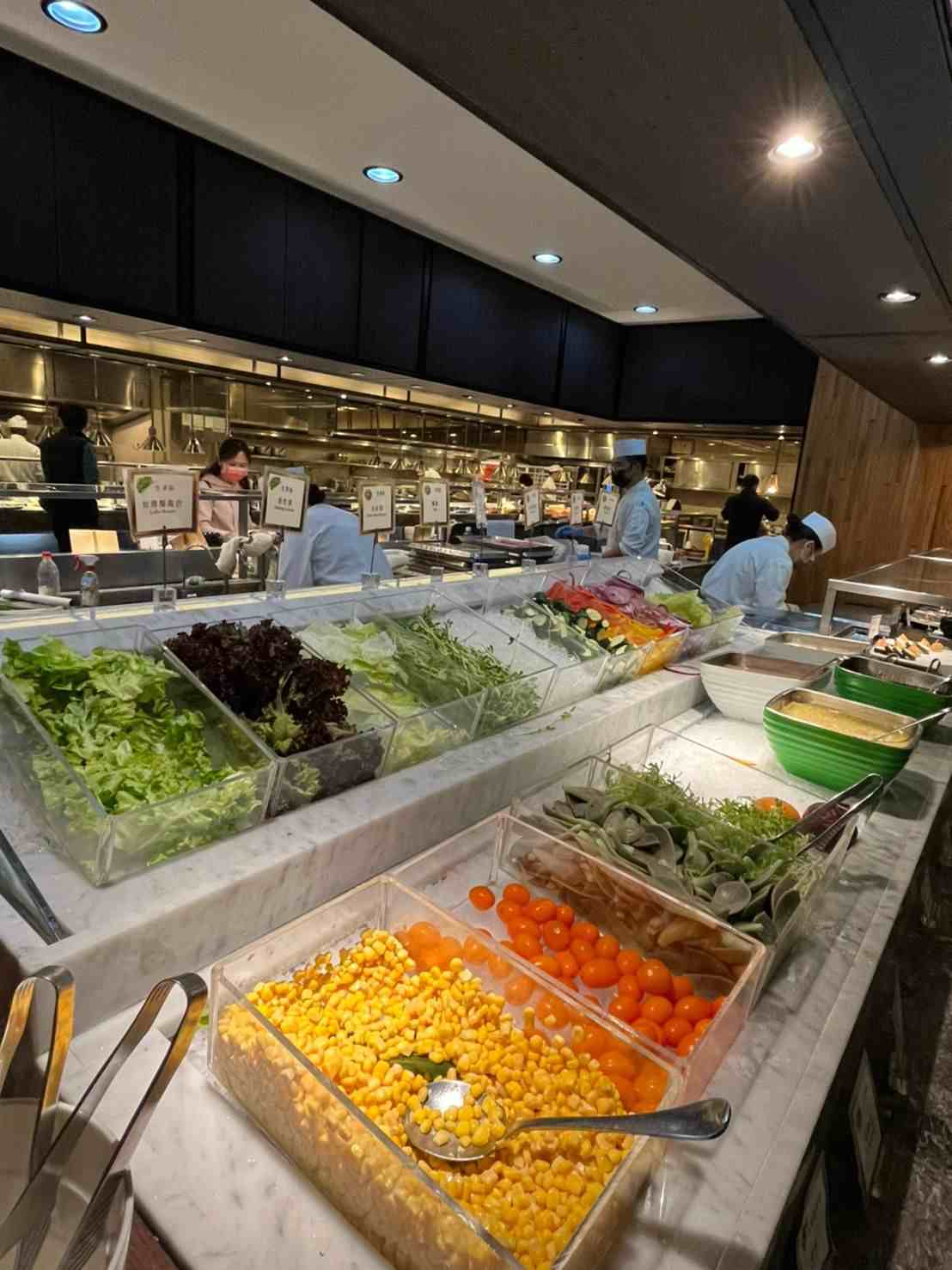 桂冠自助餐 沙拉吧